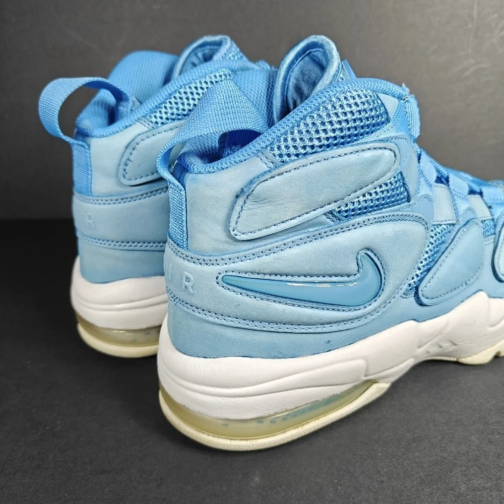 Nike Air Max2 Uptempo 94 UNC University Blue Basketball Sneaker Mens Shoe Sz 9.5
